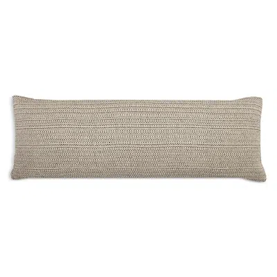 Pom Pom At Home Julian Handwoven Throw Pillow, 14 X 40 In Brown