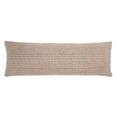 Pom Pom At Home Julian Handwoven Throw Pillow, 14 X 40 In Nude