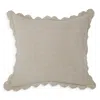 Pom Pom At Home Kelly Euro Sham In Flax/flax