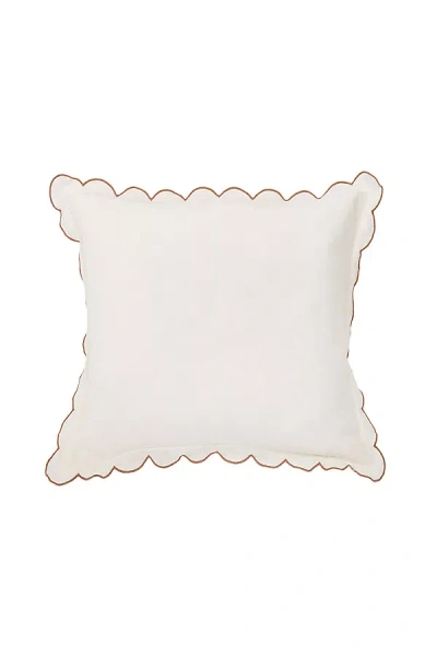 Pom Pom At Home Kelly Flax Linen Euro Sham In Multi