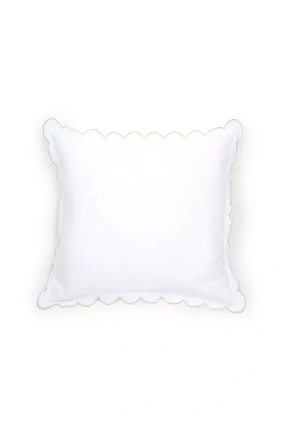 Pom Pom At Home Kelly Flax Linen Euro Sham In Multi