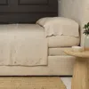 Pom Pom At Home Kelly Linen Sheet Set, King In Flax/flax