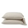 Pom Pom At Home Kelly Standard Pillowcase Set In Flax/flax