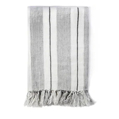 Pom Pom At Home Laguna Blanket, King In Grey/charcoal