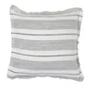 Pom Pom At Home Laguna Pillow & Insert In Grey/charcoal