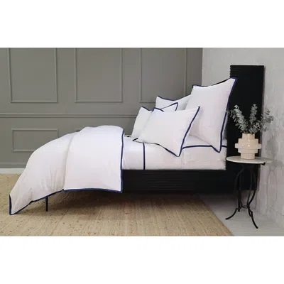Pom Pom At Home Langston Duvet Cover Set, King In Navy
