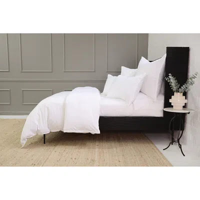 Pom Pom At Home Langston Duvet Cover Set, King In White