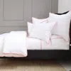 Pom Pom At Home Langston Duvet Cover Set, Queen In Pink
