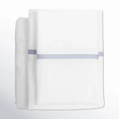 Pom Pom At Home Langston Rayon Sateen Sheet Set In French Blue