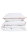 Pom Pom At Home Langston Sateen Duvet Cover & Sham Set In White