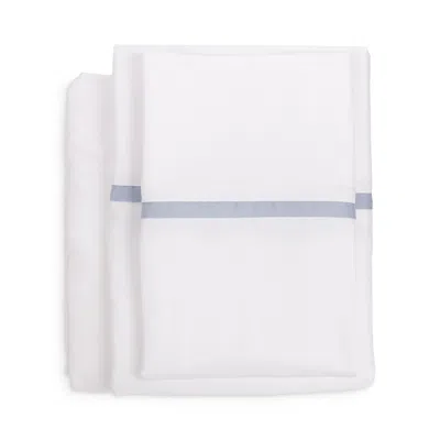 Pom Pom At Home Langston Sateen Sheet Set, Twin In White