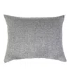 Pom Pom At Home Logan Big Pillow & Insert In Charcoal