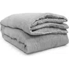 Pom Pom At Home Logan Duvet Cover In Charcoal