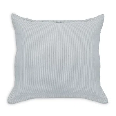 Pom Pom At Home Luke Cotton Striped Euro Sham In Blue