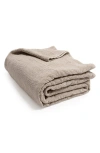 Pom Pom At Home Marseille Velvet Coverlet In Taupe