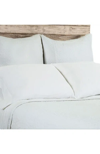 Pom Pom At Home Marseille Large Euro Sham In White