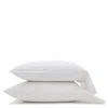 Pom Pom At Home Mateo Cotton 2-piece Pillowcase Set In White