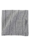 Pom Pom At Home Mendocino Set Of 4 Linen Napkins In Navy