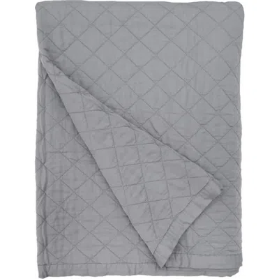 Pom Pom At Home Monaco 300-thread Count Sateen Coverlet In Ocean