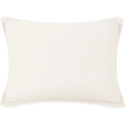 Pom Pom At Home Monaco Pillow Sham In White