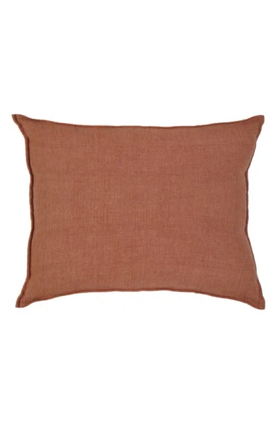 Pom Pom At Home Montauk Big Accent Pillow In Terracotta