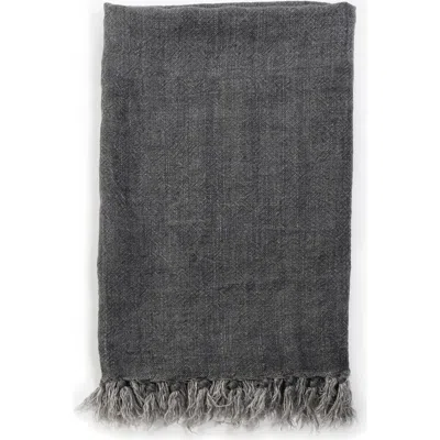 Pom Pom At Home Montauk Blanket In Gray
