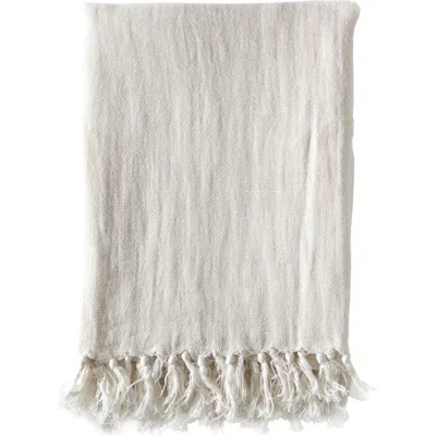 Pom Pom At Home Montauk Queen Blanket In Cream