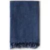 Pom Pom At Home Montauk King Blanket In Indigo