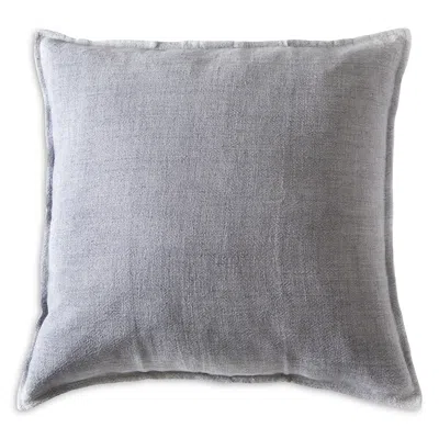 Pom Pom At Home Montauk Linen Oversized Euro Sham In Gray