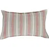 Pom Pom At Home Montecito Striped Rectangular Pillow In Gray