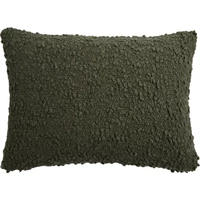 Pom Pom At Home Murphy Bouclé Big Accent Pillow In Green