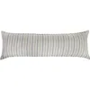 Pom Pom At Home Naples Striped Body Pillow In Ocean/natural