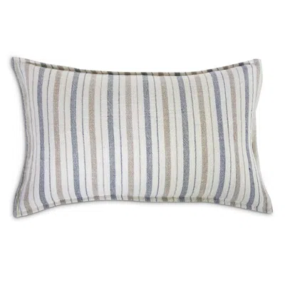 POM POM AT HOME NAPLES LINEN STRIPED DECORATIVE PILLOW, 14 X 24