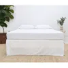 Pom Pom At Home Paneled Bed Skirt, Twin In White