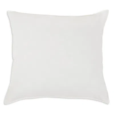 Pom Pom At Home Parker Linen Euro Sham In White