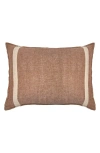 Pom Pom At Home Rory Linen Big Accent Pillow In Brown