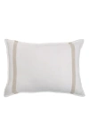 Pom Pom At Home Rory Linen Big Accent Pillow In White