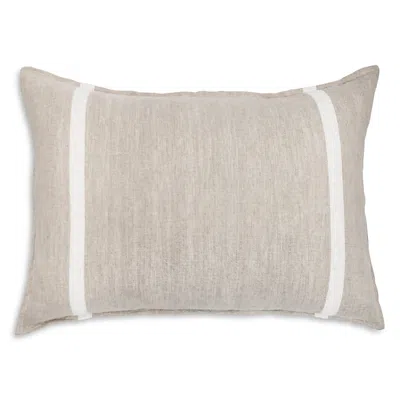 Pom Pom At Home Rory Linen Big Pillow, 28 X 36 In Gray