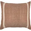 Pom Pom At Home Rory Linen Euro Pillow Sham In Brown