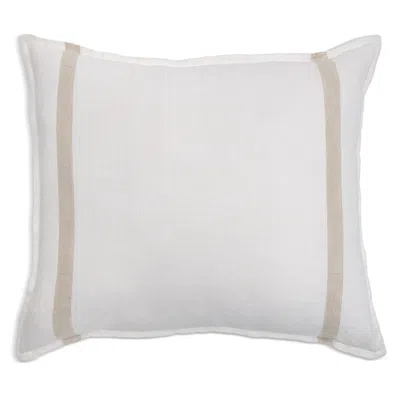 Pom Pom At Home Rory Linen Euro Sham, 26 X 26 In White