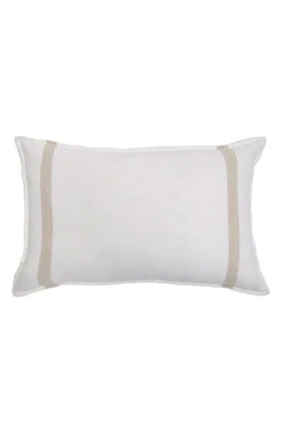 Pom Pom At Home Rory Linen Sham In White
