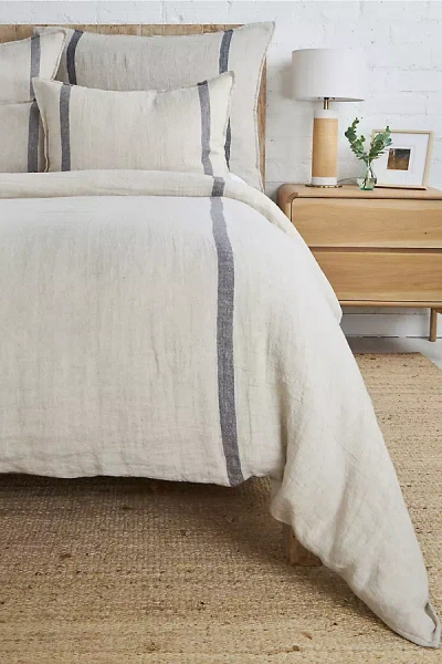 Pom Pom At Home Rory Linen Shams, Set Of 2 In White