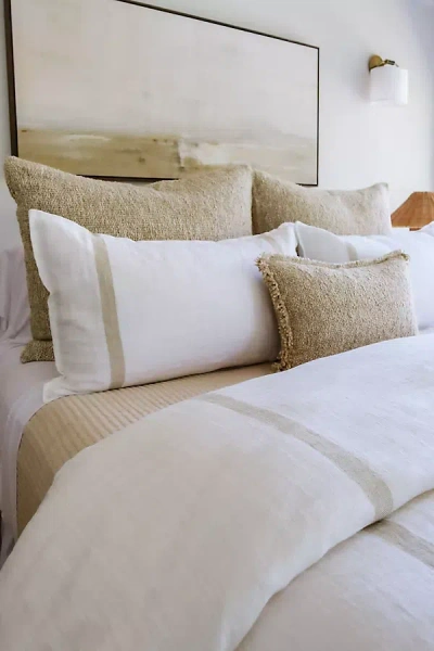 Pom Pom At Home Rory Linen Shams, Set Of 2 In Multi