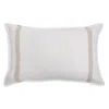 Pom Pom At Home Rory Linen Standard Sham In White