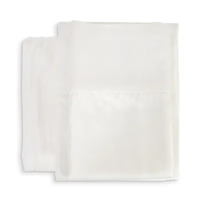 Pom Pom At Home Sateen King Pillowcase Set In White