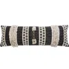 Pom Pom At Home Sawyer Accent Pillow In Charcoal/ivory