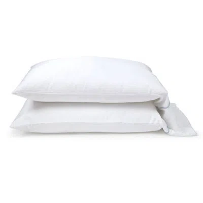 Pom Pom At Home Sheena Rayon Sateen Pillow Case In French Blue