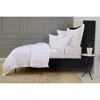 Pom Pom At Home Sheena Sateen Duvet Cover Set, King In White