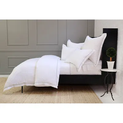 Pom Pom At Home Sheena Sateen Duvet Cover Set, Queen In Seaglass