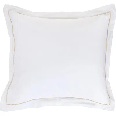 Pom Pom At Home Sheena Sateen Euro Pillow Sham In Sand